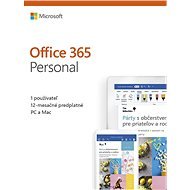 Microsoft Office 365 Personal SK (BOX) - Kancelársky softvér