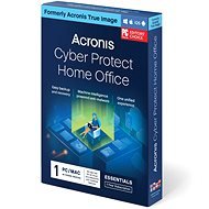 Acronis Cyber Protect Home Office Essentials for 1 PC for 1 year (Electronic License) - Backup Software