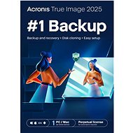 Acronis True Image 2025 - 1 PC (electronic license) - Backup Software
