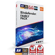 Bitdefender Family Pack for 15 Devices for 3 Years (Electronic License) - Internet Security