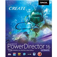 CyberLink PowerDirector 16 Ultimate (Electronic License) - Video Software