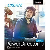 CyberLink PowerDirector 18 Ultra (elektronikus licenc) - Videószerkesztő program