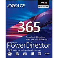 CyberLink PowerDirector 365 for 12 Months (Electronic License) - Video Software