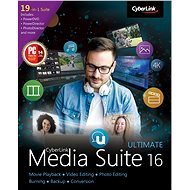 Cyberlink Media Suite 16 Ultimate (Electronic License) - Office Software