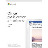 Microsoft Office 2019 pre domácnosti a študentov (elektronická licencia) - Kancelársky softvér