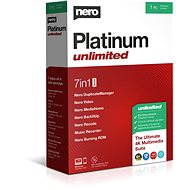 Nero Platinum Unlimited CZ BOX - Burning Software