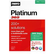 Nero Platinum 365 (electronic licence) - Burning Software