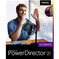 CyberLink PowerDirector 21 Ultimate (elektronická licence) - Video Software