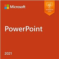 Microsoft PowerPoint LTSC 2021 (Electronic License) - Office Software