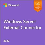 Microsoft Windows Server 2022 External Connector (elektronická licencia) - Kancelársky softvér