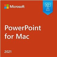 Microsoft PowerPoint LTSC for Mac 2021, EDU (elektronická licencia) - Kancelársky softvér