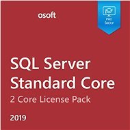 Microsoft SQL Server 2019 Standard Core – 2 Core License Pack, EDU (elektronická licencia) - Kancelársky softvér