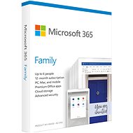 Microsoft 365 Family (BOX) - Office Software
