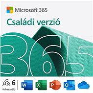 Microsoft 365 Family (elektronikus licenc) - megújítás - Irodai szoftver