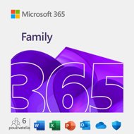 Microsoft 365 pre rodiny (elektronická licencia) - Kancelársky softvér