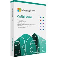 Microsoft 365 Family EN (BOX) - Irodai szoftver