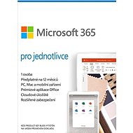 Microsoft 365 for Individuals (Electronic License) - Office Software
