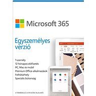 Microsoft 365 Egyszemélyes verzió (elektronikus licenc) - Irodai szoftver