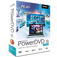 Cyberlink PowerDVD 18 Standard (Electronic License) - Office Software