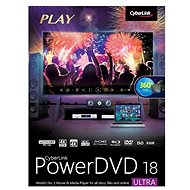 Cyberlink PowerDVD 18 Ultra (Electronic License) - Video Software