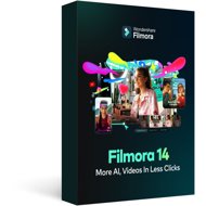 Wondershare Filmora 14, Windows (electronic license) - Video Software