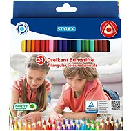 STYLEX Crayons 24 colours - Coloured Pencils