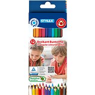 STYLEX Crayons 12 colours - Coloured Pencils