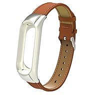 SXT Mi Band 3 Leatherette Bracelet Brown - Watch Strap