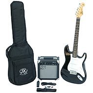SX SE1 Electric Guitar Kit Black - Elektrická gitara