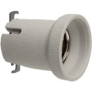 Socket E40 porcelain with holder - Lightbulb Socket
