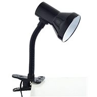 Stolní lampa Pavla E27 s klipem černá - Table Lamp