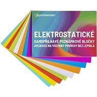 SYMBIO Elektrostatické bločky Symbionotes 70x100 mm MIX 7 barev (100ks) - Sticky Notes
