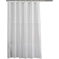 DuraHome Bathroom curtain 180 × 200 cm Peva - HW1520, Silver - Shower Curtain