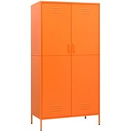 Šatní skříň oranžová 336246 - Šatní skříň