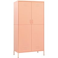 Šatní skříň růžová 336247 - Šatní skříň