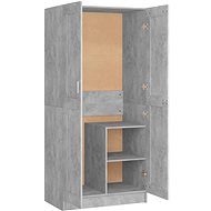 Šatní skříň betonově šedá 803438 - Šatní skříň