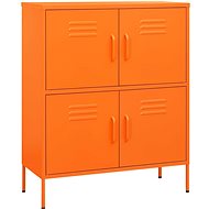 Úložná skříň oranžová 336138 - Skříň