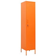 Uzamykatelná skříň oranžová 336255 - Skříň