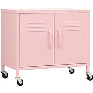 Úložná skříň růžová 336265 - Wardrobe