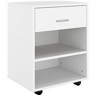Skříňka na kolečkách bílá 808467 - Cabinet