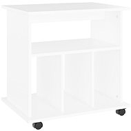 Cabinet on wheels white 808476 - Cabinet