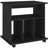 Skříňka na kolečkách černá 808477 - Cabinet
