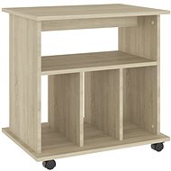 Skříňka na kolečkách dub sonoma 808479 - Cabinet