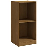 Storage cabinet honey brown solid pine 809933 - Cabinet