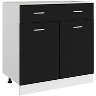 SHUMEE Bottom with drawer black 801237 - Cupboard