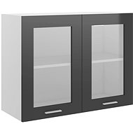 SHUMEE Top glass grey high gloss 802536 - Cupboard