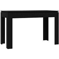 Jídelní stůl černý 120 × 60 × 76 cm, 800757 - Jídelní stůl