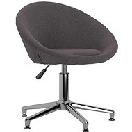Otočná jídelní židle taupe textil, 3089531 - Jídelní židle
