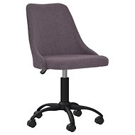 Otočná jídelní židle taupe textil, 330876 - Jídelní židle