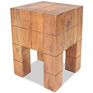 Stolička masivní recyklované dřevo, 244502 - Stool